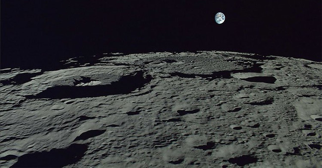 Video: Amazing images of the Earth taken from the Moon