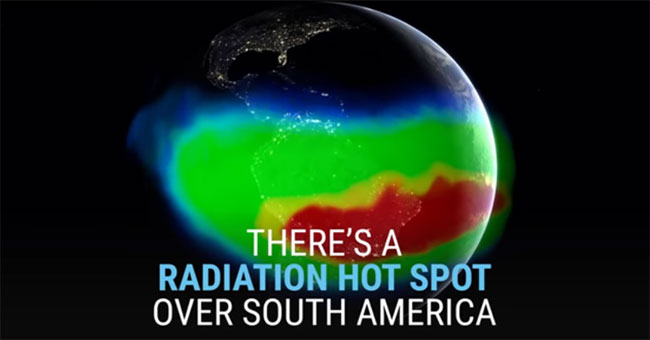 Video: Anomalous area makes satellites stop working in South America