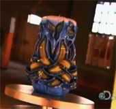 Video: Art makes candles beautiful