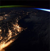 Video: Beautiful Northern Aurora from the universe