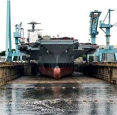 Video: Carrier assembly USS Gerald R. Ford (CVN 78)