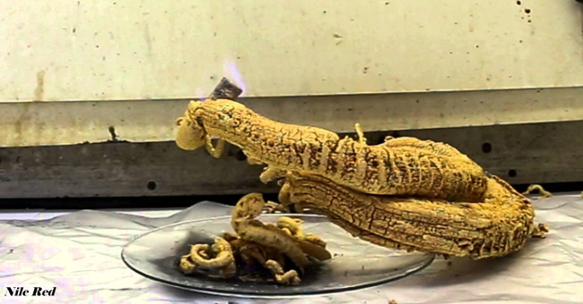 Video: Chemical reaction 'The snake of Pharaoh'