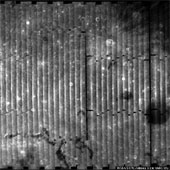 Video: Close up of the moon revolving around the axis