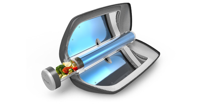 Video: Cook food for 20 minutes with the sun