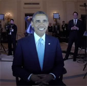 Video: Create a portrait of President Obama with a 3D printer