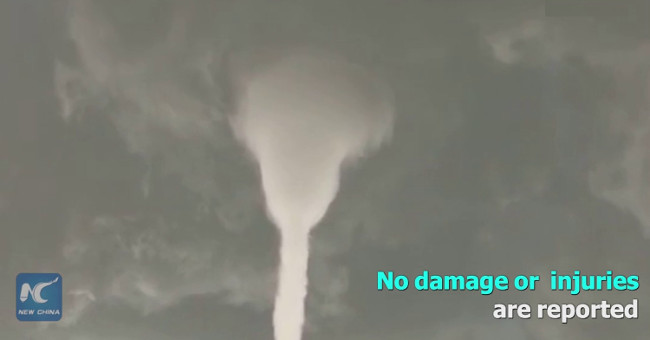 Video: Dragon taps appeared in Tibet after half a century