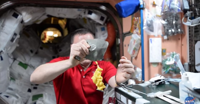 Video: Eating out of the universe - hard but please don't ask
