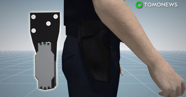 Video: Equipment to activate the camera when pulling the gun to the American police