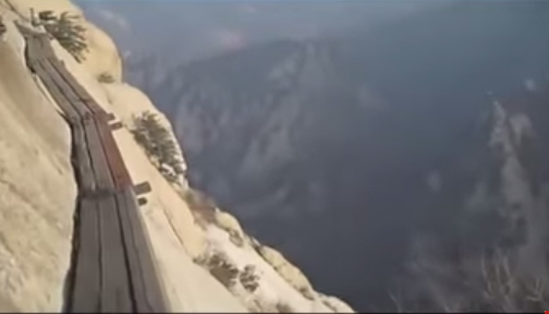 Video: Explore the most dangerous trail in the world