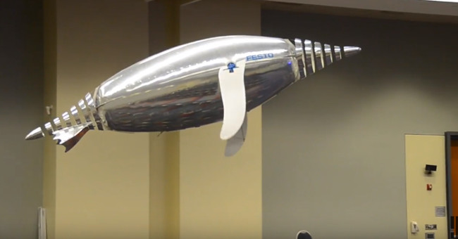 Video: Festo's magic flying robot