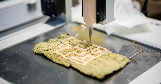 Video: Food printing restaurant with the world's first 3D technology