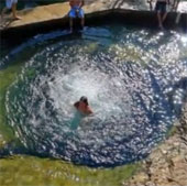 Video: Inside the bottomless black hole in America