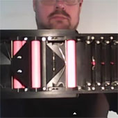 Video: Interesting automatic folding gun and paper plane launcher