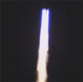 Video: Missiles carry satellites falling after launch