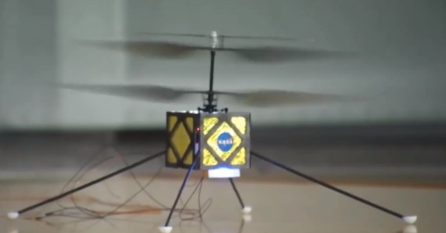 Video: NASA can use unmanned aircraft to explore Mars
