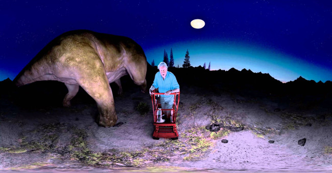 Video: Recreating the world's largest dinosaur with virtual reality technology