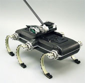 Video: Robot moves on 6 feet