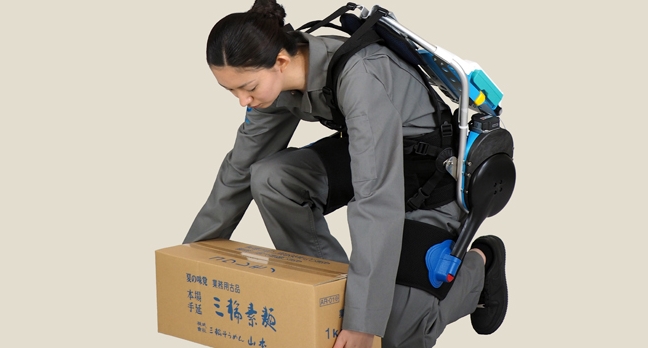 Video: robot skeleton to help workers porter goods