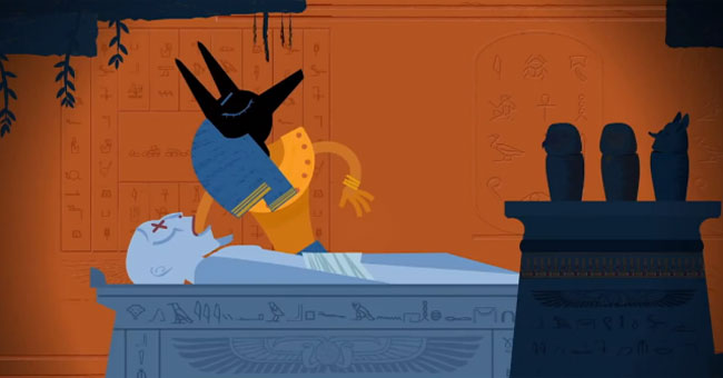Video: Salt helps the Egyptian mummy survive for thousands of years
