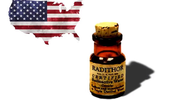 Video: Strong radioactive drinks were once favored by rich American people