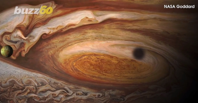 Video: Super storm Big red star on Jupiter shrinks and changes color