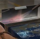 Video: Technology turns water into fire
