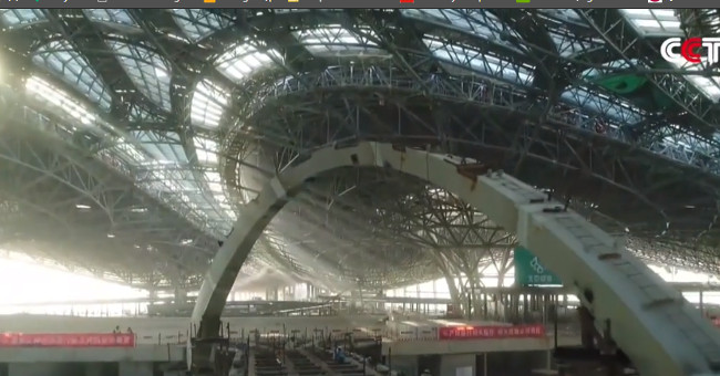 Video: The airport site is like a Chinese spacecraft