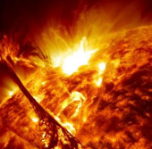 Video: The dead surface of the sun