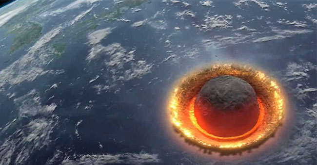 Video: The destructive power of asteroids when hitting Earth