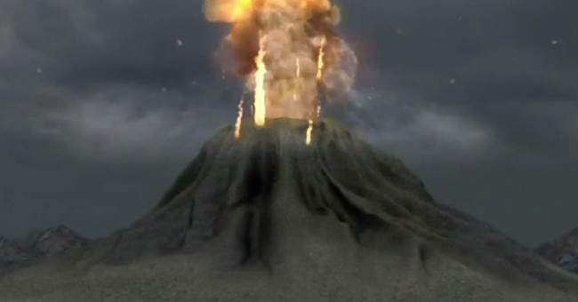 Video: The disaster when the volcano on the island of Bali wakes up