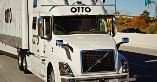 Video: The first self-driving truck successfully completed long-distance cargo