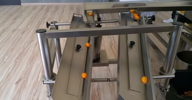 Video: The machine separates nearly 20,000 eggs per hour