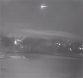 Video: The mysterious fireball rushes through the sky of America