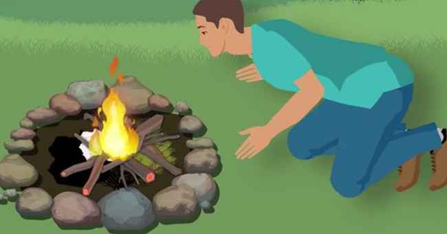 Video: The secret to creating and keeping fire when lost in the wild