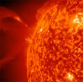 Video: The sun releases matter
