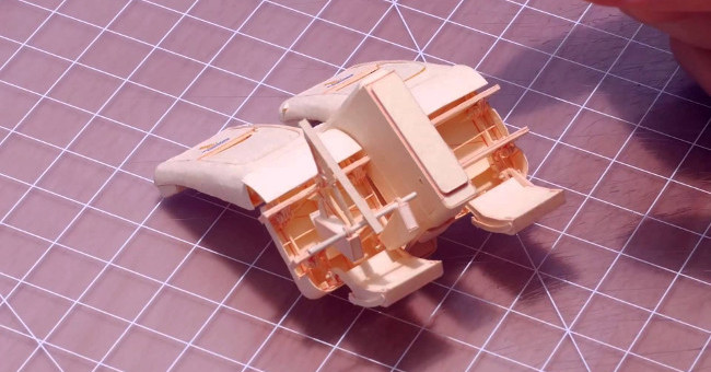 Video: The ultra-detailed model of the A380s is built entirely of paper