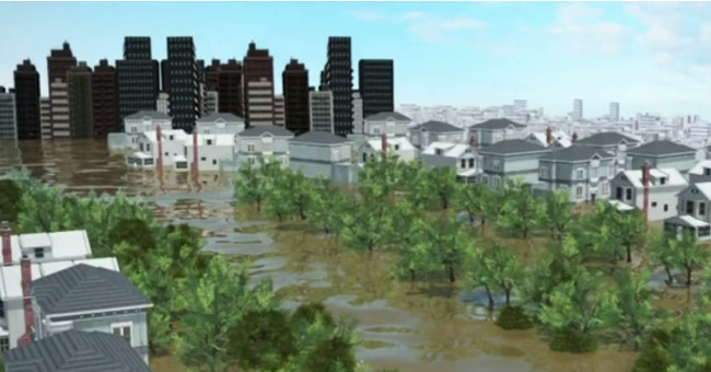 Video: The withdrawal of 56 billion cubic meters of rainwater poured into Houston