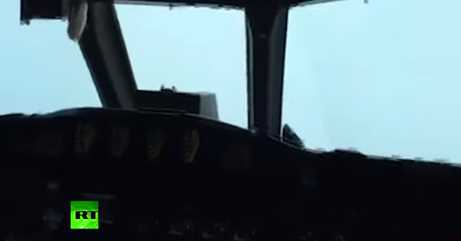 Video: Watching the pilot rush into the mind of super typhoon Matthew