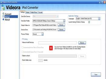 Videora: Converter set of versatile conversion tools