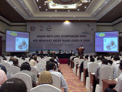 Vietnam and Asia have a meeting to save wetlands