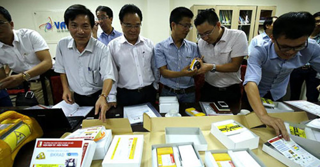 Vietnam manufactures equipment to monitor mobile radioactive sources