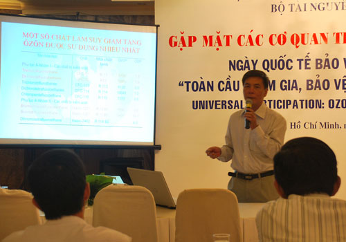 Vietnam strives to protect the ozone layer