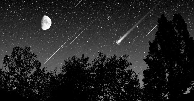 Vietnam welcomed the first meteor shower in 2017, the maximum frequency of 100 tracks / hour