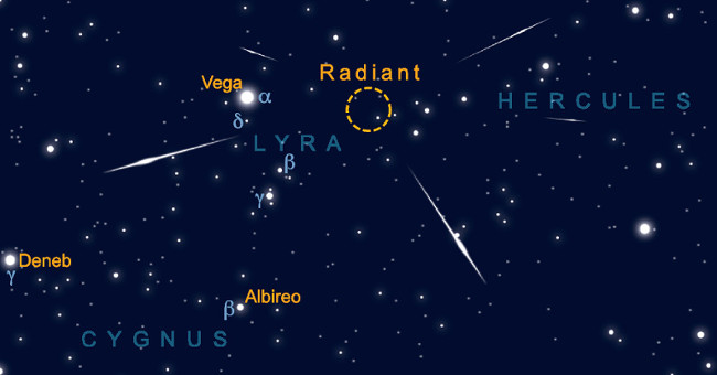 Vietnam welcomes Lyrids meteor shower