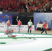 Vietnam won the 2013 Robocon silver medal