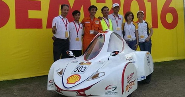 Vietnam won the first prize of Asian fuel-saving vehicle invention