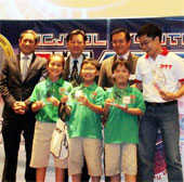 Vietnam won the first-class international Robotics competition