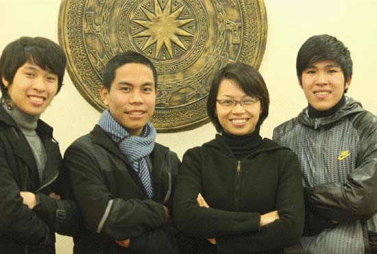 Vietnamese students won the first prize in world architecture