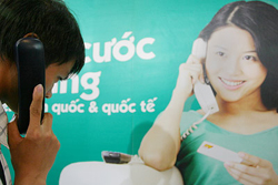 Viettel's VoIP voice and international SMS are affected.