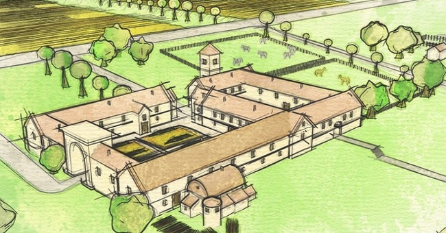 Villas more than 1,500 years old may belong to the Roman emperor